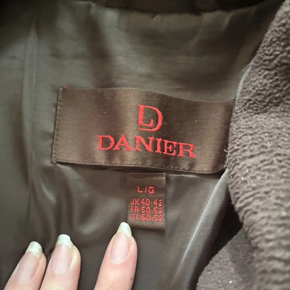 Danier Dark Brown Vintage Leather Jacket - Picture 3 of 16